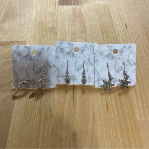 Hand-crafted Christmas Earrings